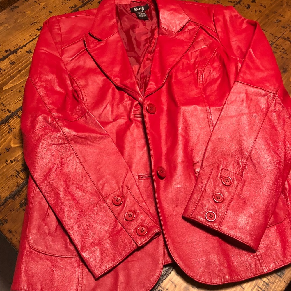Leather Pcoat